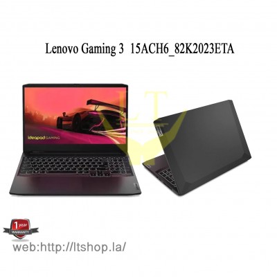 Lenovo Gaming 3 15ACH6-82K2023ETA / AMD Ryzen 5 5600H / GTX1650-4GB