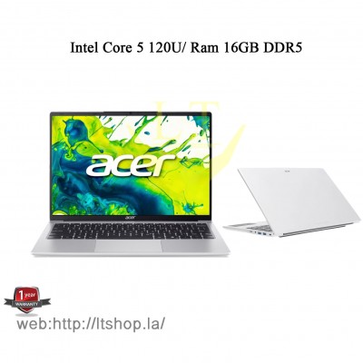 Acer Aspire Lite 15 AL15-52P-586H/ Core 5-120U/ 16GB / 512GB / 15,6"
