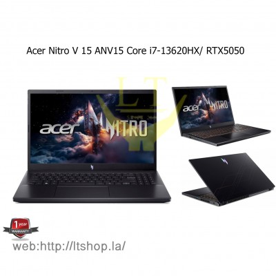 Acer Nitro V 15 ANV15-52-73BK / I7-13620H / RTX5050-8GB/ 15,6: 165Hz