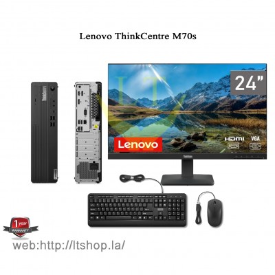 Lenovo ThinkCentre M70s Core I5-14400/ 16GB/ 24" LED 