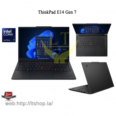 Lenovo ThinkPad E14-G7 : Ultra 7-255H/16G LPDDR5X/SSD 1TB