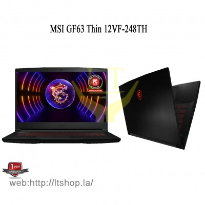  MSI GF63 Thin 12VF-248TH  / Core I7-12650H / RTX 4060-8GB