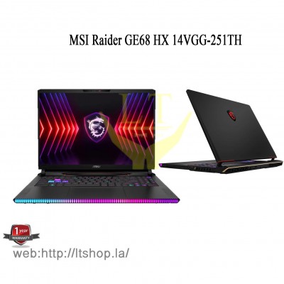 MSI Raider GE68 HX 14VGG-251TH / Core I9-14900H/ RTX4070-8GB