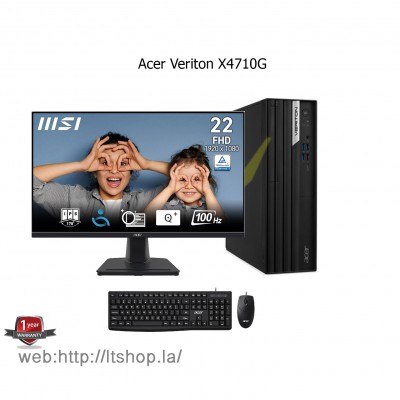 Acer Veriton X4710G/ Core i5-13400 / 16GB / 21,5" / SSD 256+HDD1TB