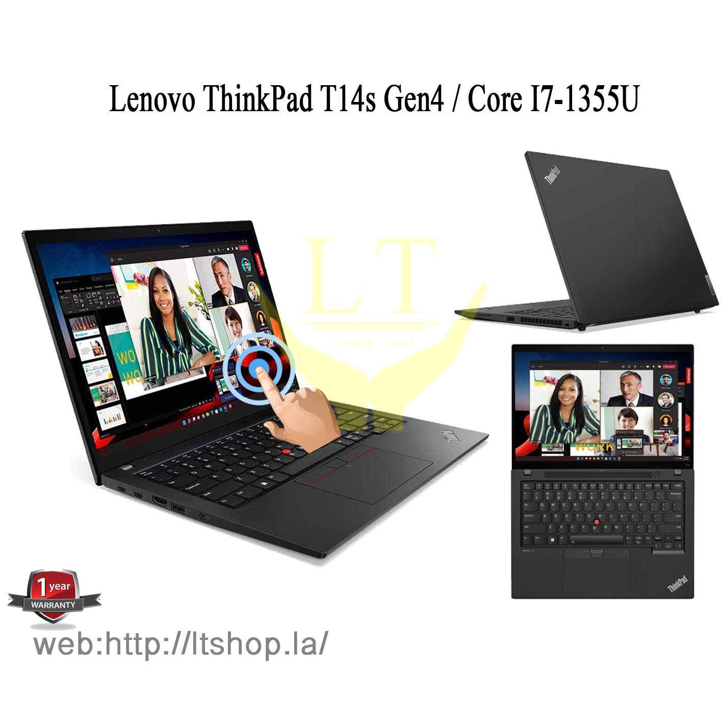Lenovo ThinkPad t14s Gen4 / Core I7-1355U / Ram 16GB/ 14