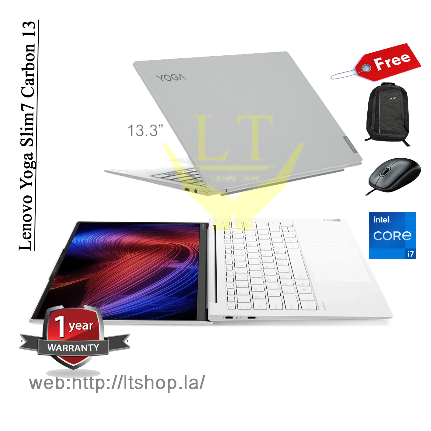 Laptop Lenovo 82ev0023mj Lenovo Yoga Slim7 Carbon 13 ITL5 