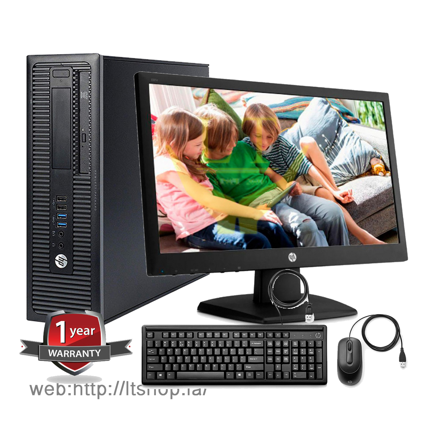 HP proDesk 600G- Core i3 + LED 20