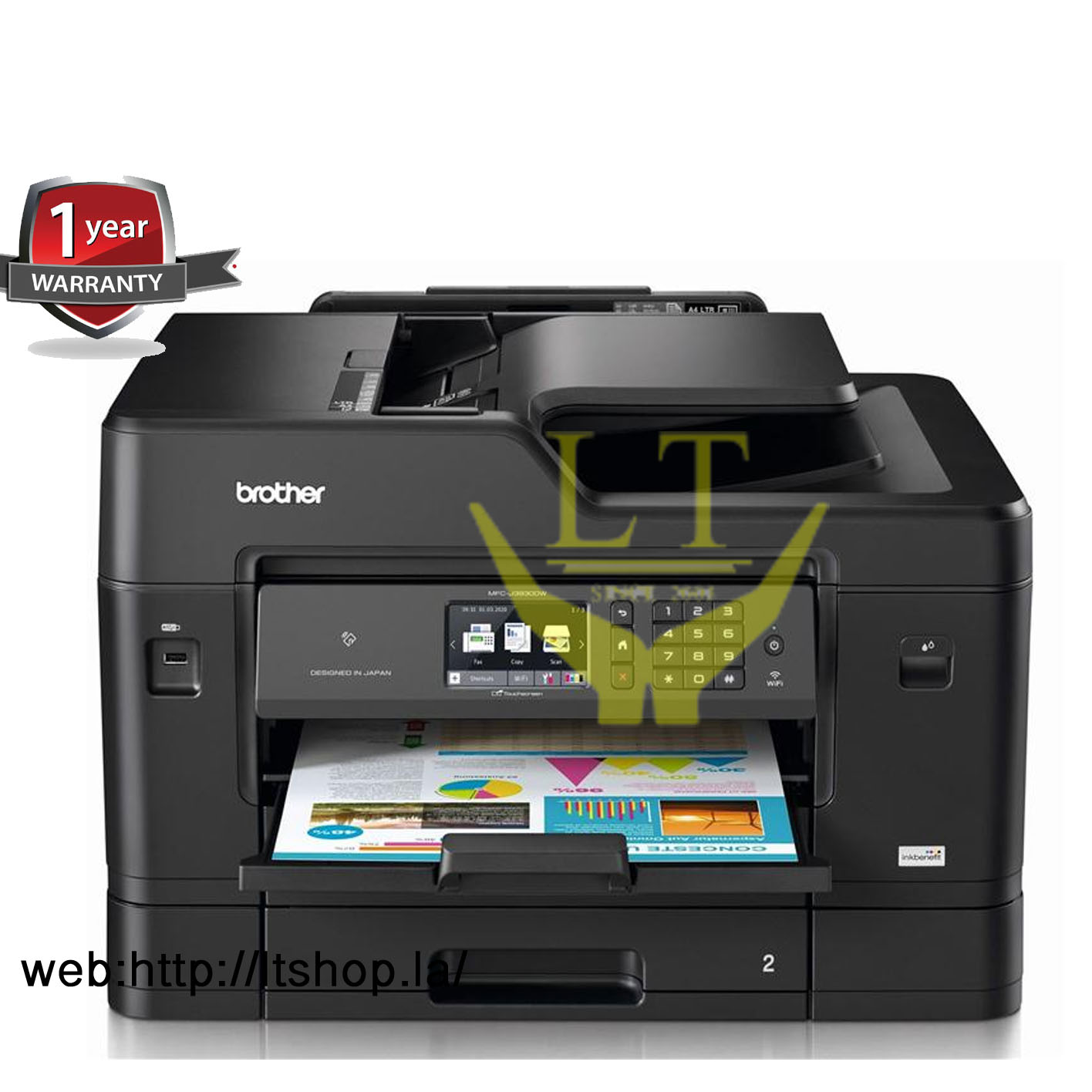 Brother LC3617BK Cartuccia Inchiostro Nero Originale – 550 Pagine, Per MFC-J2330DW / J3530DW / J3930DW